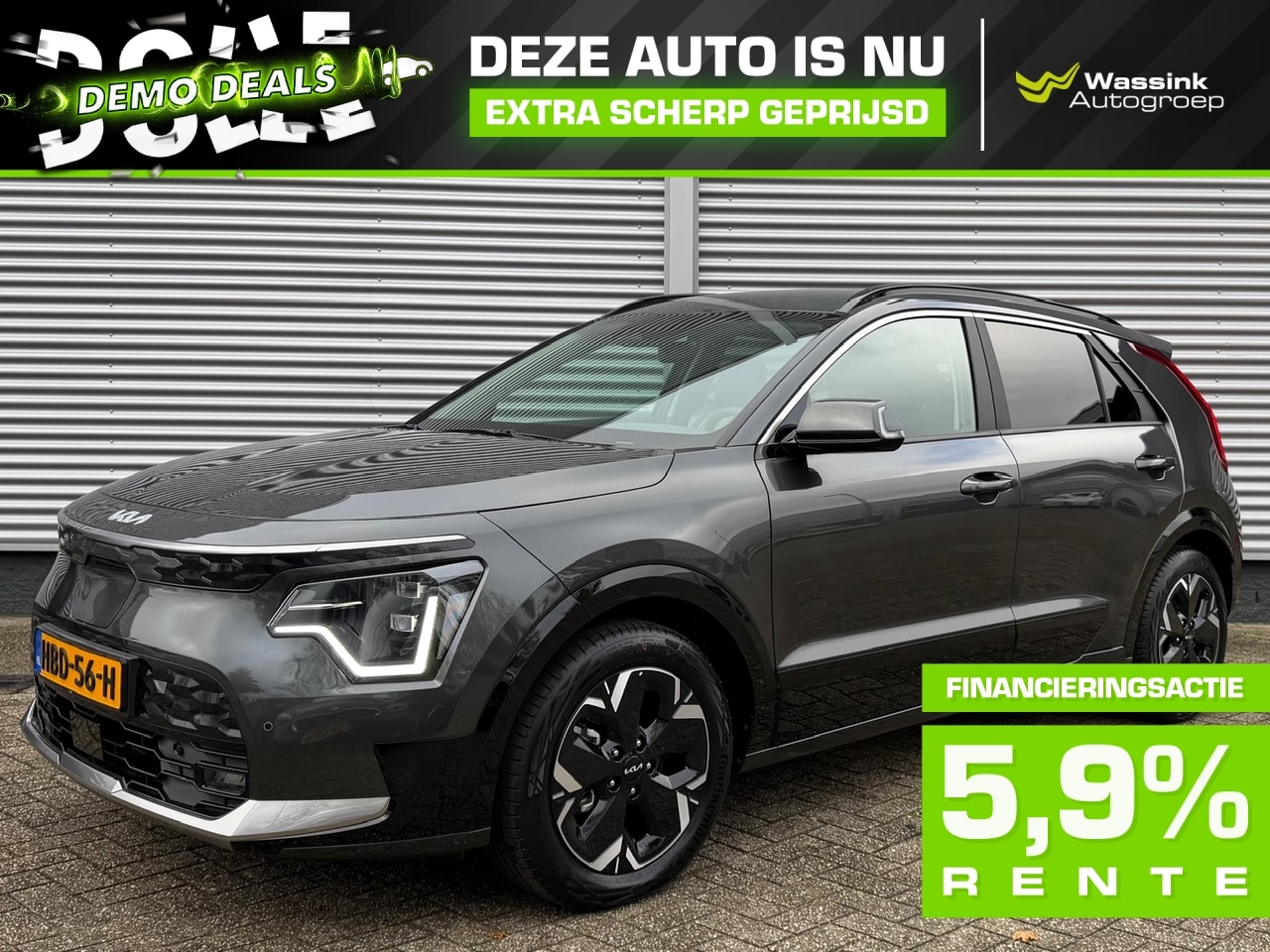 Kia e-Niro - 64,8 kWh 204pk Aut Edition Advanced | Elektrische stoel | Stoel/Stuurwielverwarming | Navi - AutoWereld.nl