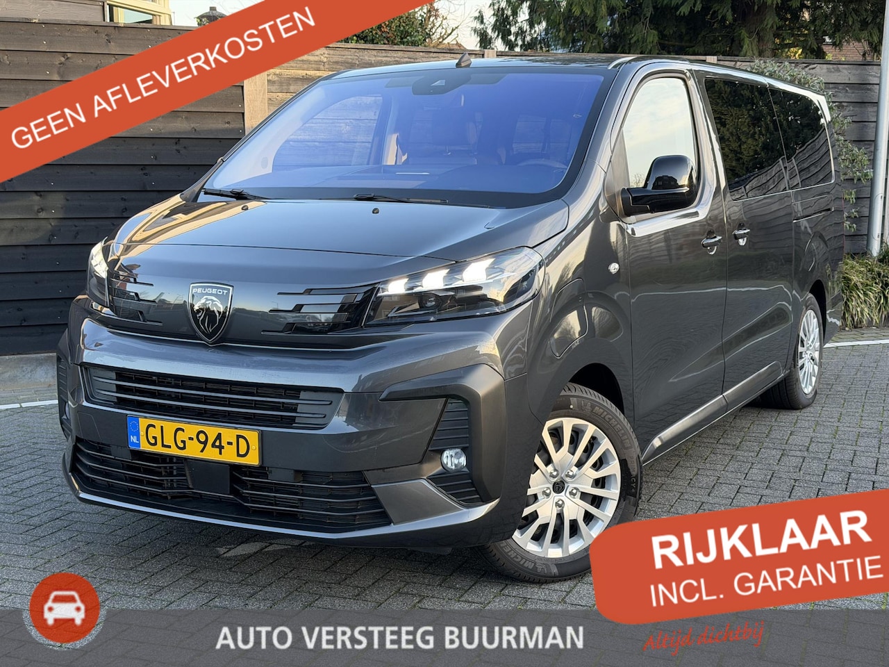 Peugeot e-Traveller - Long 75 kWh 136PK Automaat Navigatie, Achteruitrijcamera, Adaptieve Cruise Control, Stoelv - AutoWereld.nl