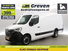 Renault Master - T35 2.3 dCi L3H2 | 3500kg Trekgew. | Trekh. | Dubbellucht | Airco | Cruise | 3-Zits | Navi