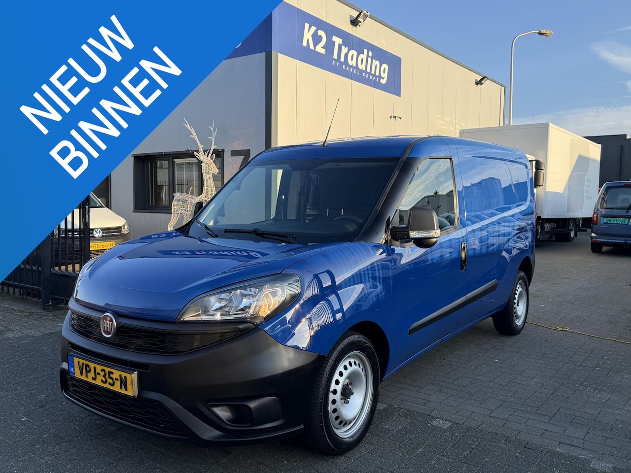 Fiat Doblò Cargo - 1.6 MJ L2H1 Maxi EURO-6 AIRCO HANDBAK-6 Dealer onderhouden - AutoWereld.nl