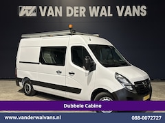 Opel Movano - 2.3 Turbo 150pk L2H2 Dubbele Cabine Inrichting Euro6 Airco | Imperiaal | 2500kg Trekhaak |