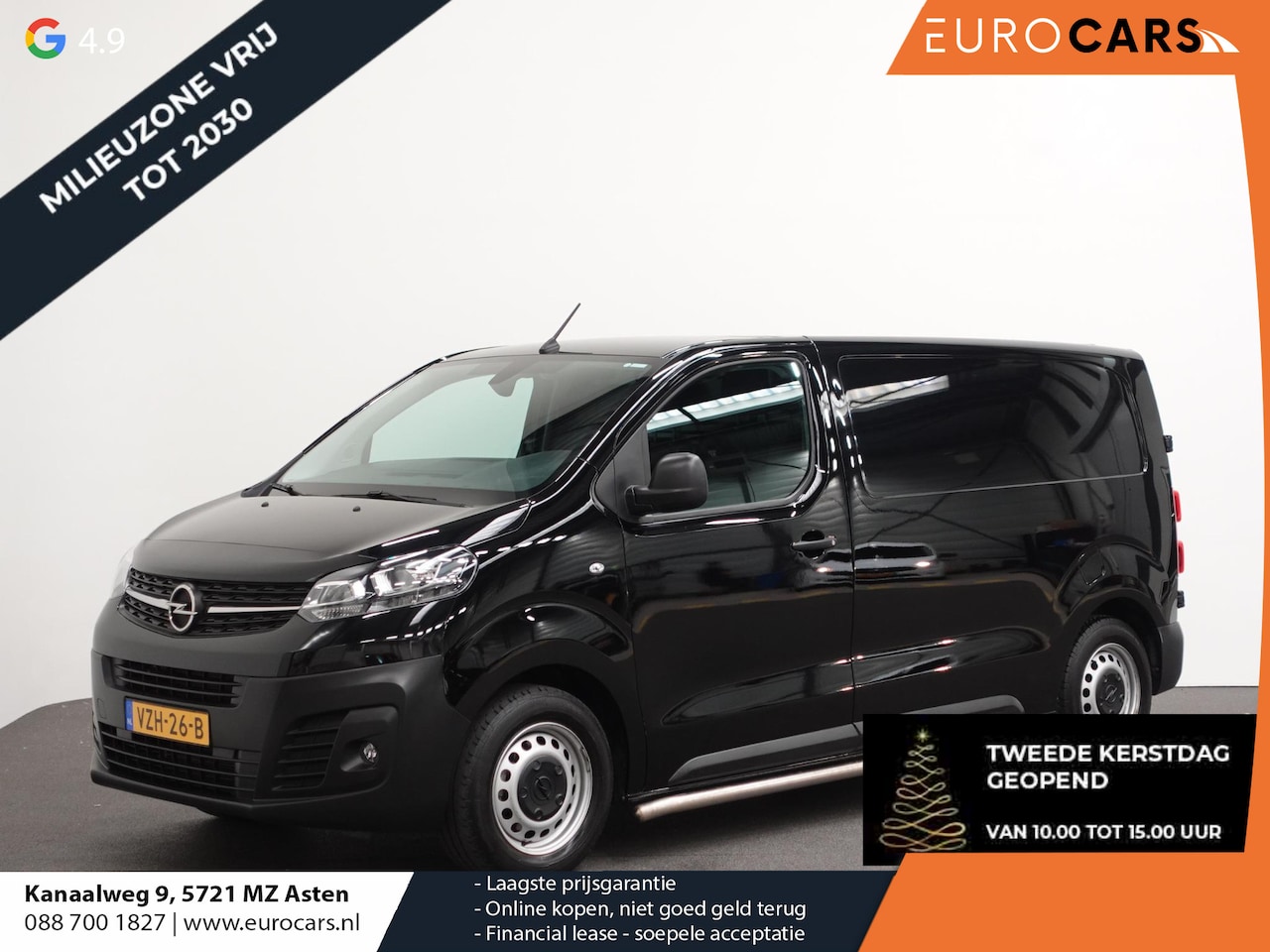 Opel Vivaro - 2.0 BlueHDi 145PK L2 Automaat Trekhaak Apple carplay Cruise control Parkeersensoren - AutoWereld.nl