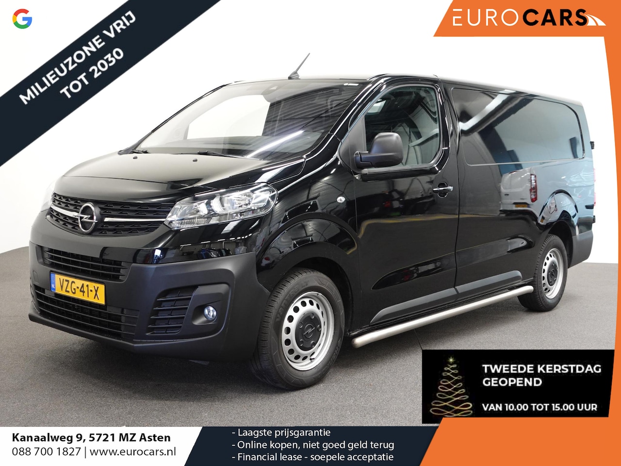 Opel Vivaro - 2.0 CDTI 145PK L3 Automaat Navigatie Carplay Trekhaak Sidebars Airco Cruise control - AutoWereld.nl