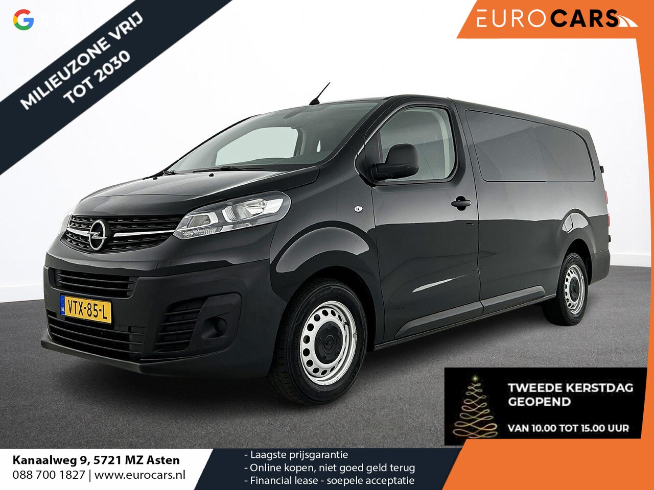 Opel Vivaro - L3H1 145pk Automaat Dubbele Cabine Edition | Navigatie | Airco | Trekhaak | Betimmering - AutoWereld.nl