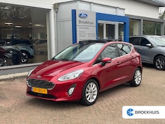 Ford Fiesta - 1.0 EcoBoost Titanium 100pk | Panoramadak | Adaptive Cruise | Camera | PDC V+A | Navigatie