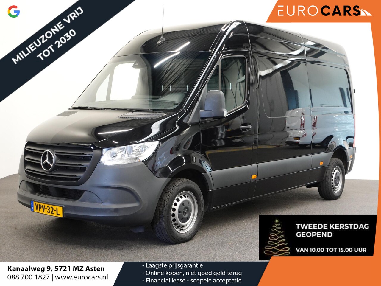 Mercedes-Benz Sprinter - L2H2 Automaat Airco Navi Camera Trekhaak Cruisecontrol 3Zits Carplay - AutoWereld.nl