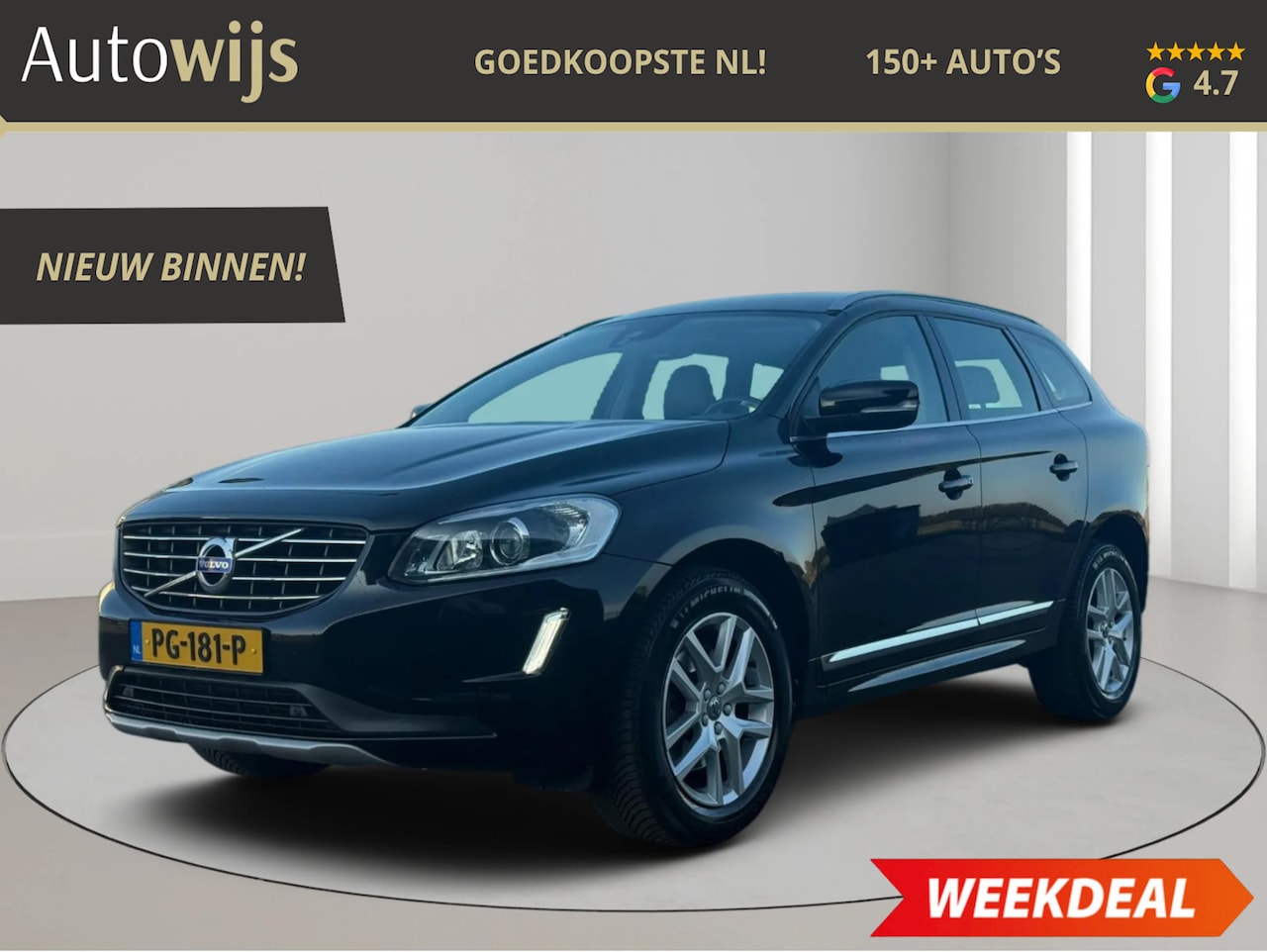 Volvo XC60 - 2.0 D4 FWD R-Design|Camera|AUT|Goed onderhouden|Trekhaak - AutoWereld.nl