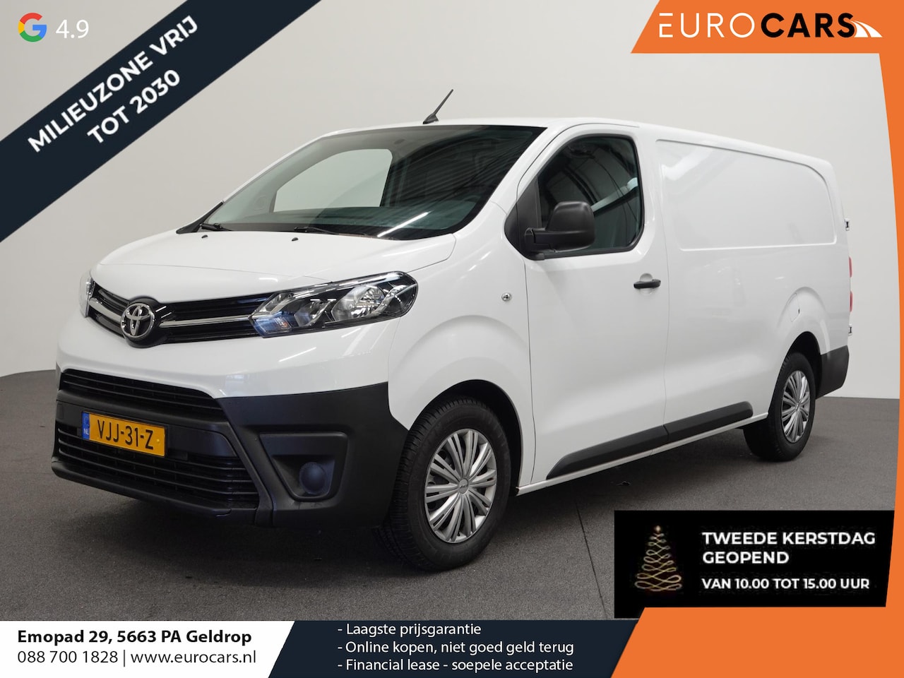 Toyota PROACE Long Worker - 102pk L3 Airco Cruise control Trekhaak Euro6 - AutoWereld.nl