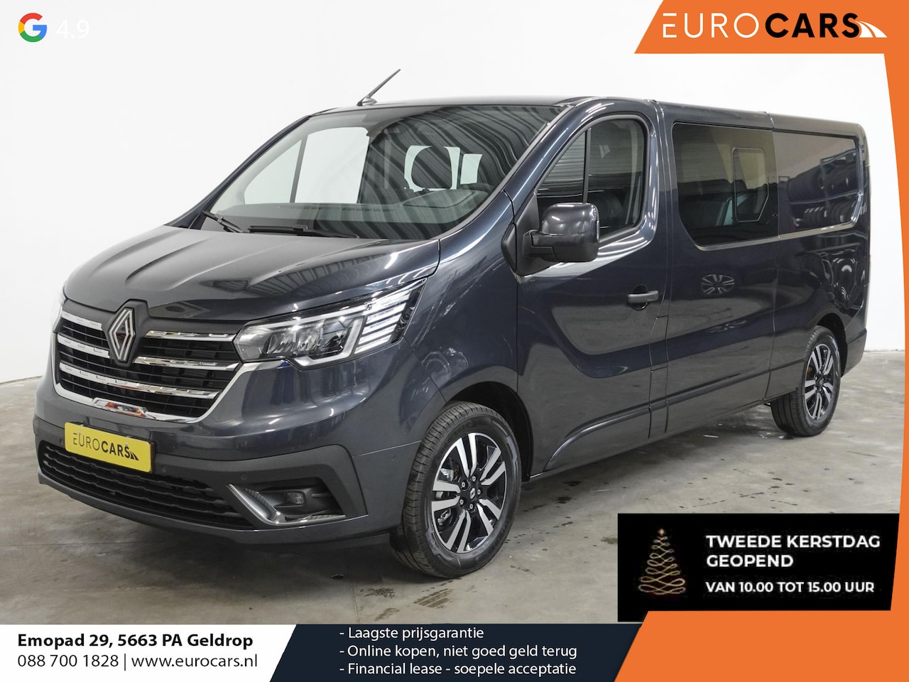 Renault Trafic - 2.0 Blue dC1 150 EDC T29 L2H1 Extra DC Automaat Trekhaak Navigatie Camera - AutoWereld.nl