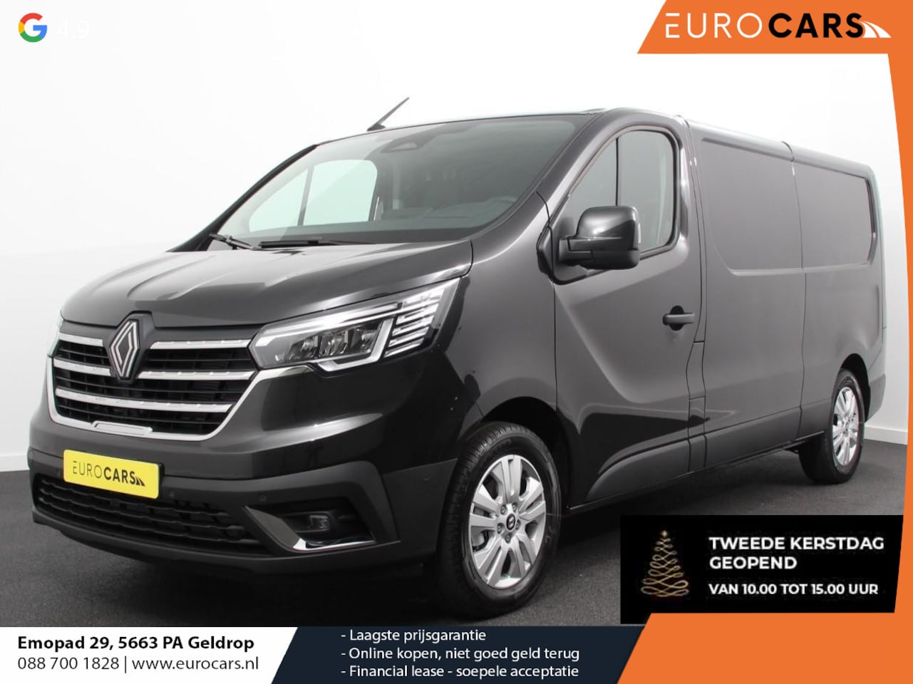 Renault Trafic - 2.0 T30 L2H1 Advance Navigatie Airco Lichtmetalen velgen Betimmering Trekhaak Camera Parke - AutoWereld.nl