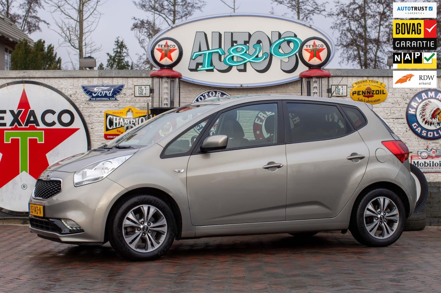 Kia Venga - 1.6 CVVT DynamicPLusLine Automaat 1e Eig. +NAP NL-auto - AutoWereld.nl
