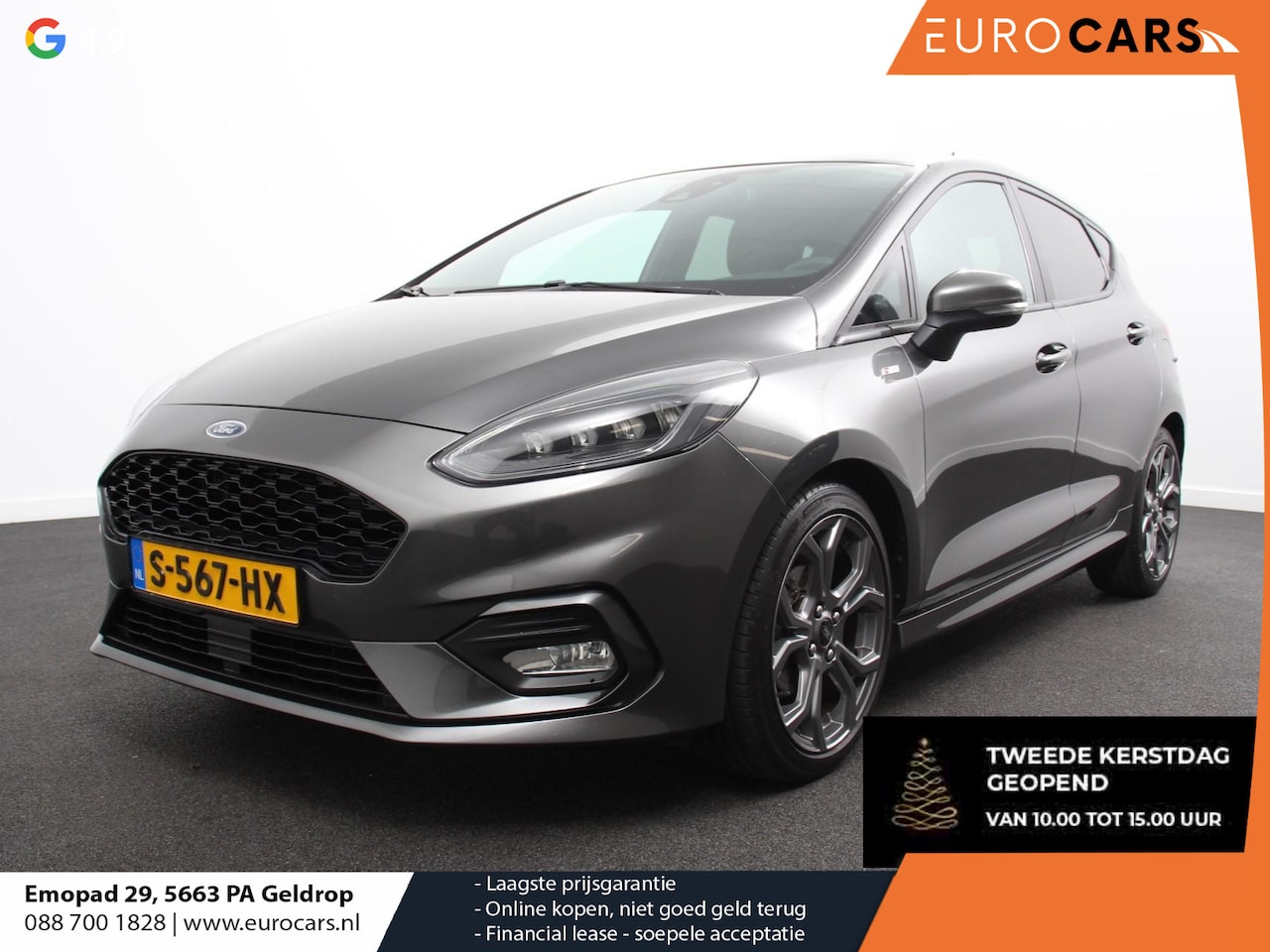 Ford Fiesta - 1.0 EcoBoost 155pk Hybrid ST-Line | DEMO ! | Navigatie | Climate Control | Stoelverwarming - AutoWereld.nl