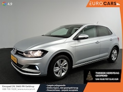 Volkswagen Polo - 1.0 TSI DSG Comfortline Navigatie Climate Control Parkeer Sensoren DAB Extra Getint Glas L