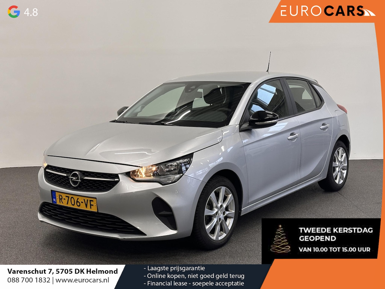 Opel Corsa - 1.2 Edition Airco Navi Carplay Parkeersensor Achter Lichtmetalen velgen Cruise Control - AutoWereld.nl