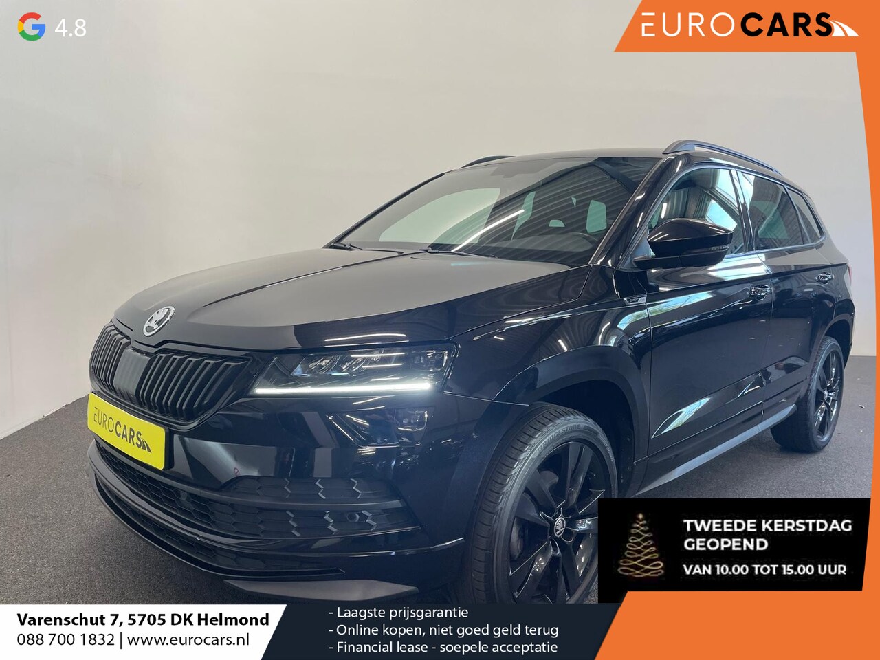 Skoda Karoq - 1.5 TSI DSG Sportline Navigatie Apple Carplay/Android Auto Camera Parkeersensoren Cruise C - AutoWereld.nl
