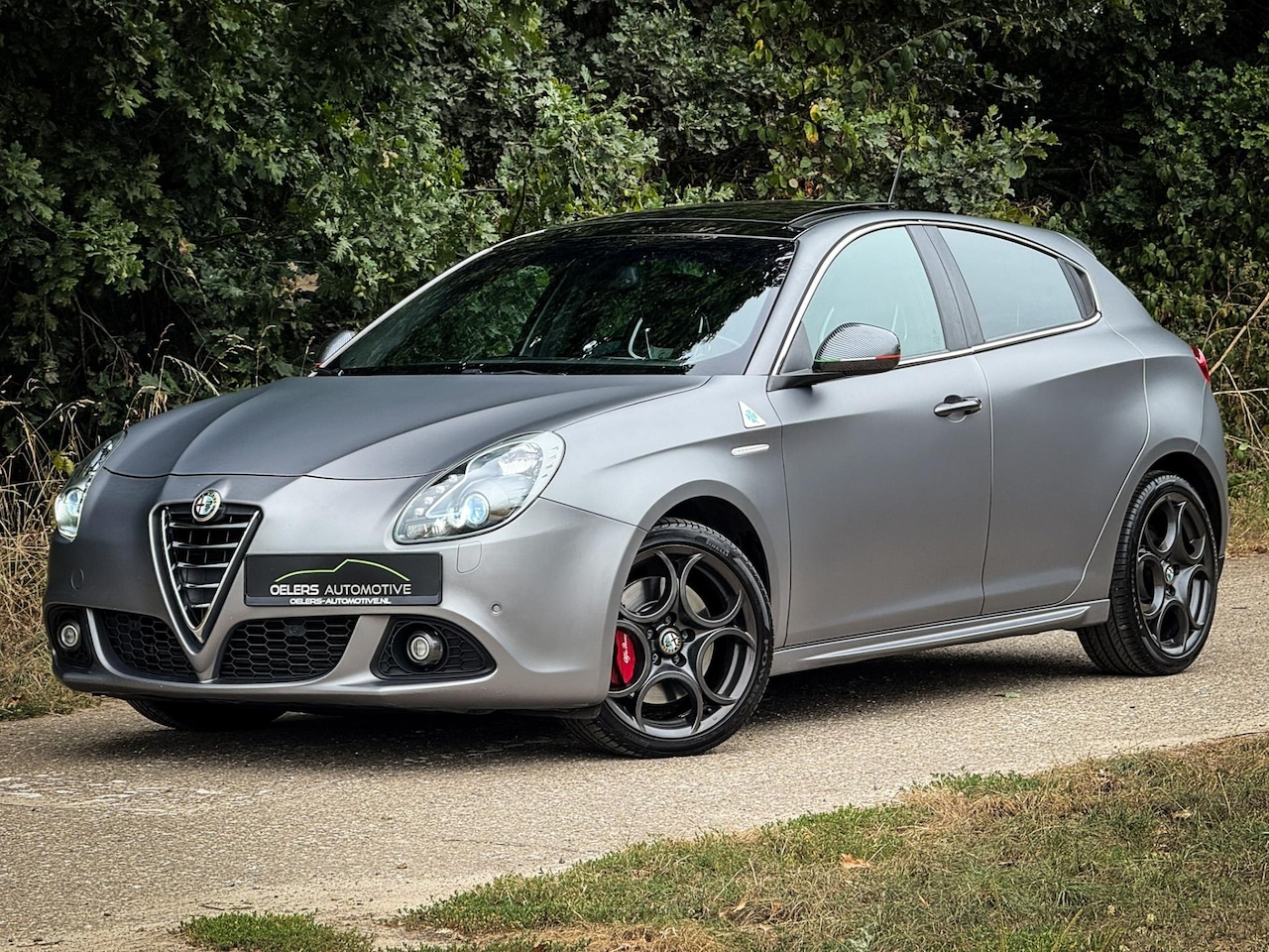Alfa Romeo Giulietta - 1.7 TBi Quadrifoglio Verde | Matt grijs | Bose | Panorama | Leder / alcantara | Navi | Cli - AutoWereld.nl