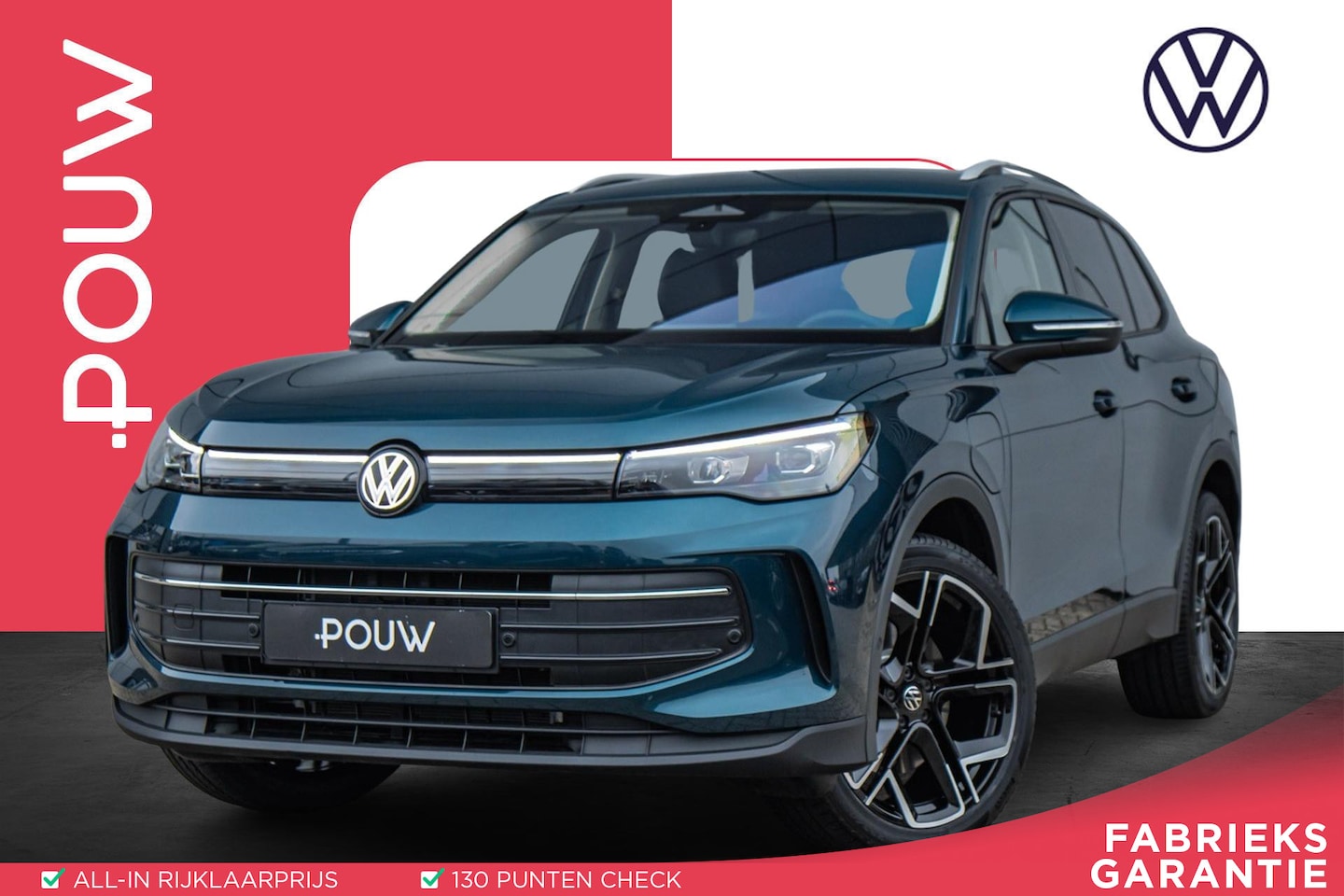 Volkswagen Tiguan - 1.5 eHybrid 204pk Life Edition | 20" LM Velgen | Trekhaak Elektrisch Uitklapbaar | Achteru - AutoWereld.nl