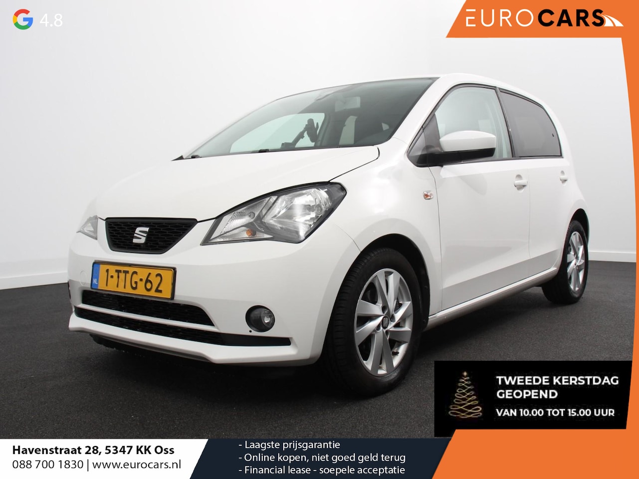 SEAT Mii - 1.0 Sport Dynamic | Airco | Parkeersensoren achter | Lichtmetalen velgen | Cruise controle - AutoWereld.nl