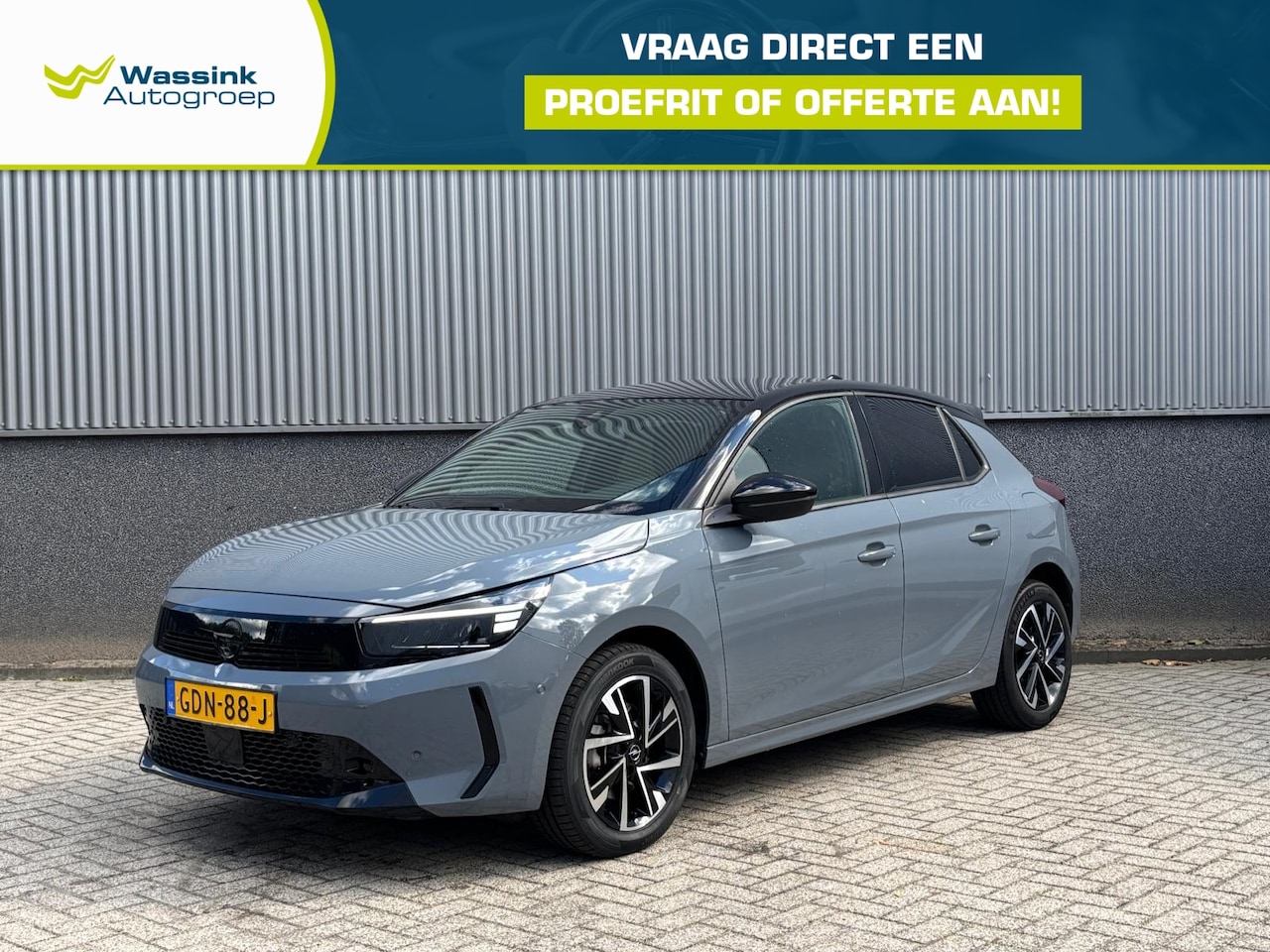 Opel Corsa - 1.2 Turbo Hybrid 100pk eDCT GS | Navigatie | Camera Achter | Parkeersensoren Voor & Achter - AutoWereld.nl