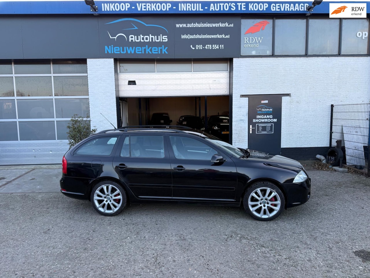 Skoda Octavia Combi - 2.0 TFSI RS/ 200PK/ volledig Dealer onderhouden/ met RS interieur, Airco/Clima, Cruise Con - AutoWereld.nl