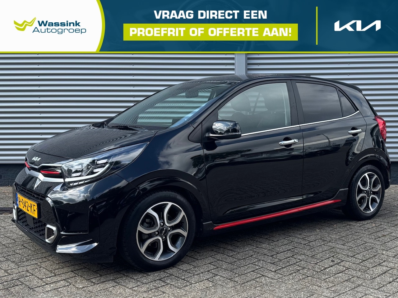Kia Picanto - 1.0 DPi 67pk 4-zits GT-Line | Navigatie | Climate Control | Cruise Control | Camera | - AutoWereld.nl