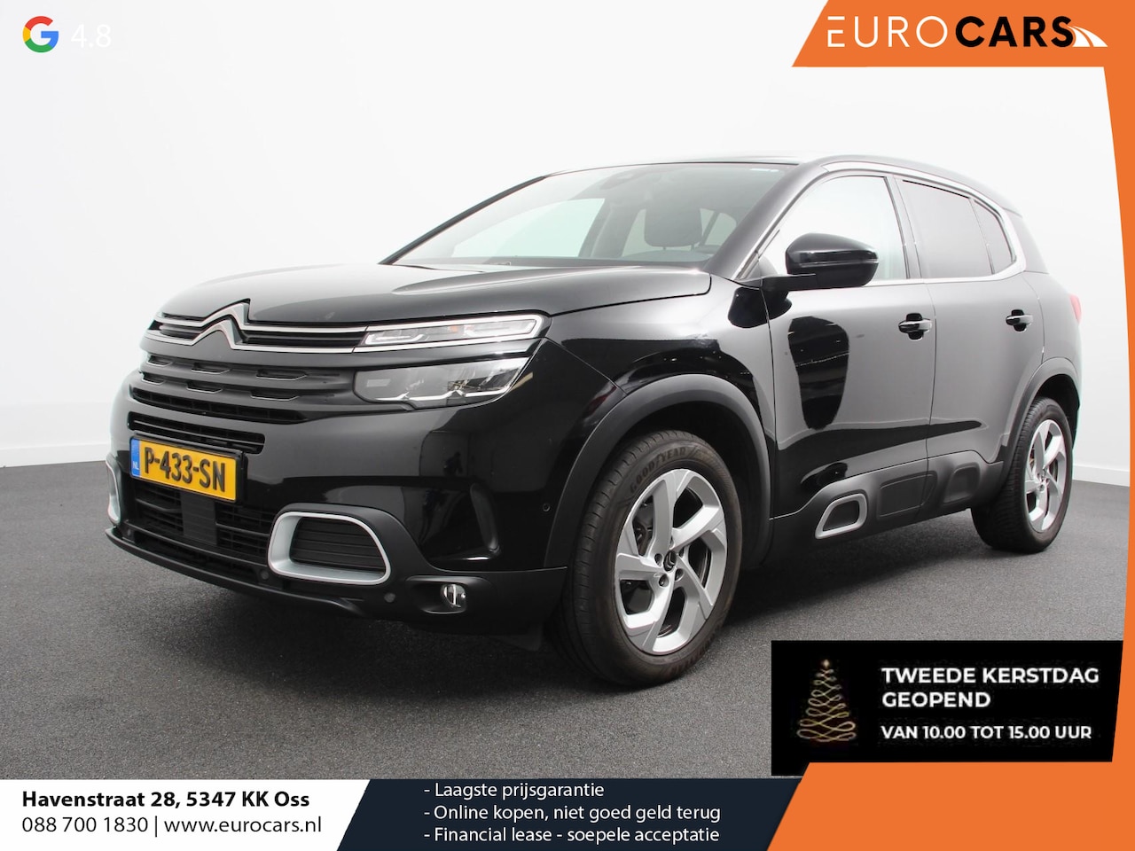 Citroën C5 Aircross - 1.2 PureTech Business Airco Navi Cruise PDC VA Camera Virtual cockpit Carplay LED 18" LM V - AutoWereld.nl