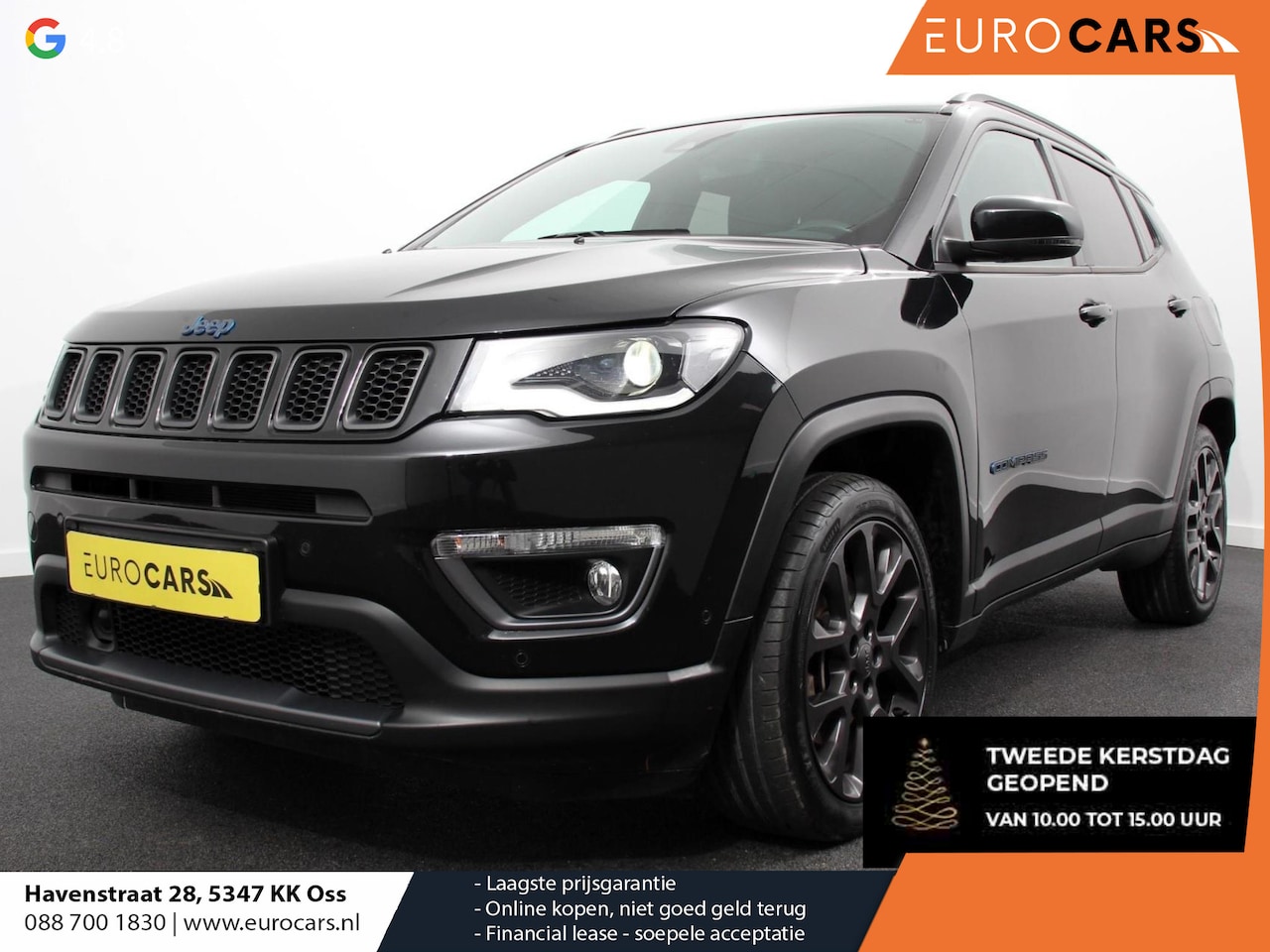 Jeep Compass - 4xe 240 Plug-in Hybrid S | Navigatie | Apple Carplay/Android auto | Climate Control | Park - AutoWereld.nl