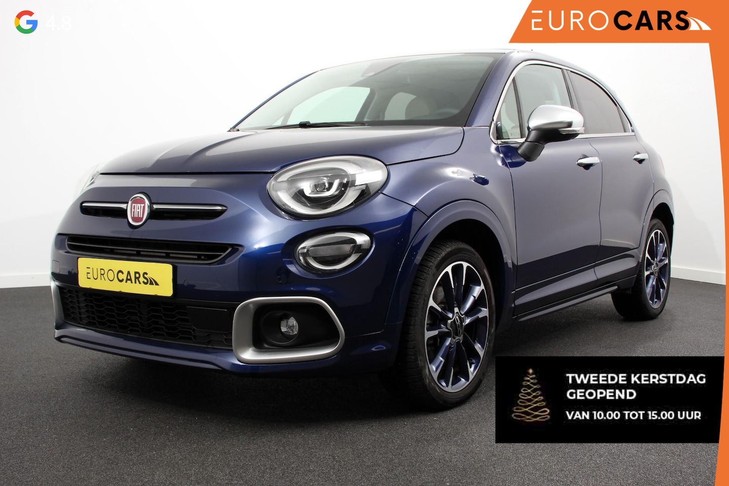 Fiat 500 X - Fiat 500X 1,4 Turbo 150pk Yacht Club Automaat | Leder | Navigatie | Audio | Canvas vouwdak - AutoWereld.nl
