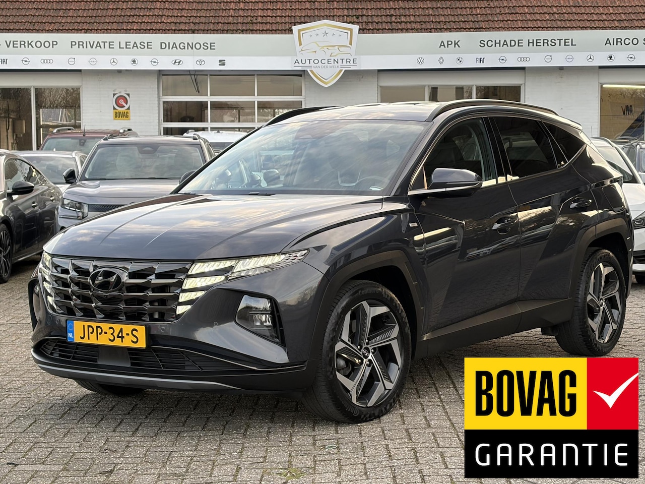 Hyundai Tucson - 1.6 T-GDI MHEV Premium TREKHAAK | LEER | CAMERA | KLIMA | BOVAG ! - AutoWereld.nl