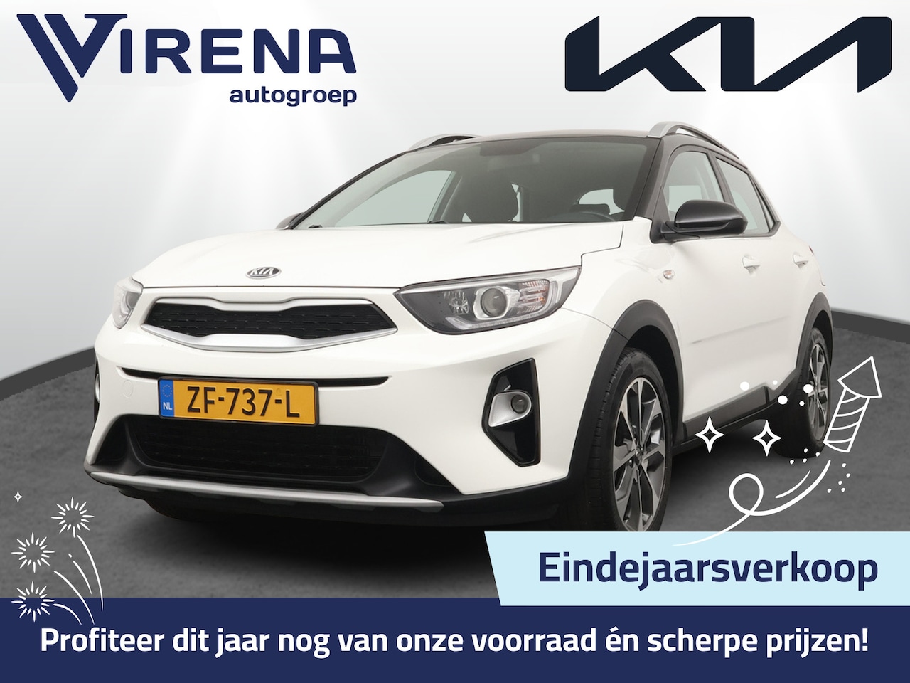 Kia Stonic - 1.0 T-GDi DynamicLine - Cruise Control - Navigatie - Apple Carplay/Android Auto - Achterui - AutoWereld.nl