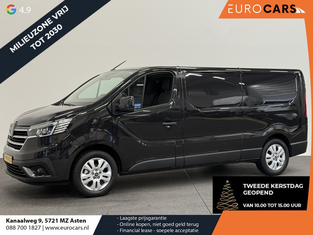 Renault Trafic - 2.0 Blue dCi 150 EDC T30 L2H1 Advance Navigatie Airco Lichtmetalen velgen Betimmering Trek - AutoWereld.nl