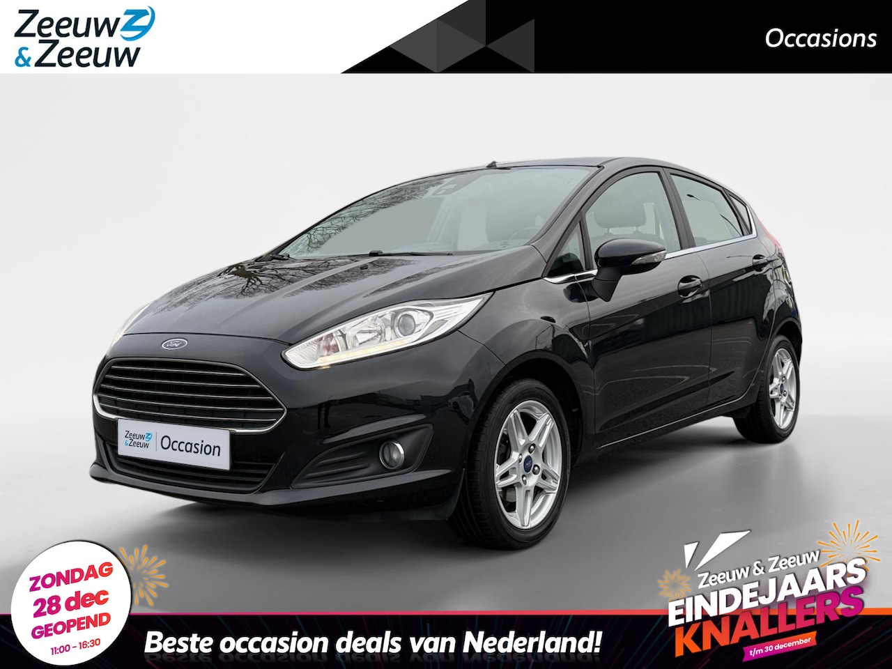 Ford Fiesta - 1.0 EcoBoost Titanium | Airco | Elektrische ramen voor | Voorruitverwarming | Navigatie | - AutoWereld.nl