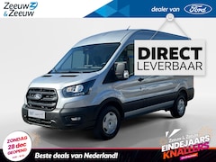 Ford Transit - 350 2.0 TDCI L2H2 Trend | Uit Voorraad Leverbaar | Automaat | Trekhaak | Apple carplay & A