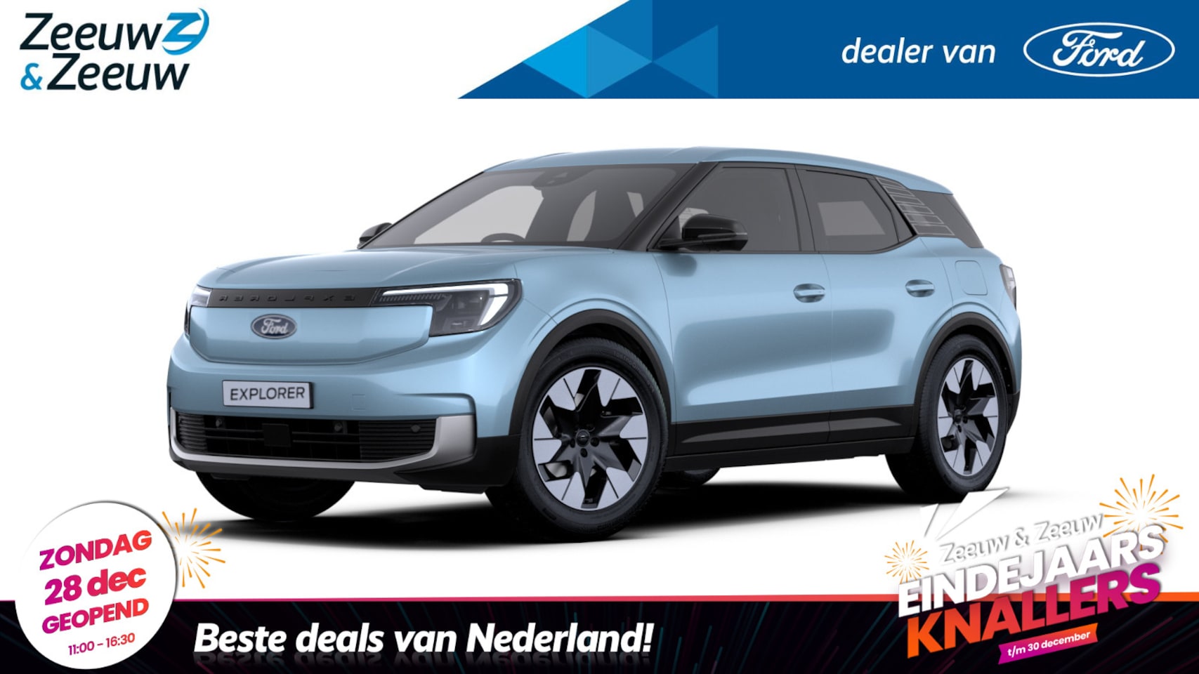 Ford Explorer - Premium Extended Range RWD 77 kWh | Nieuw te bestellen | Prijs inclusief Ford Voordeel | F - AutoWereld.nl