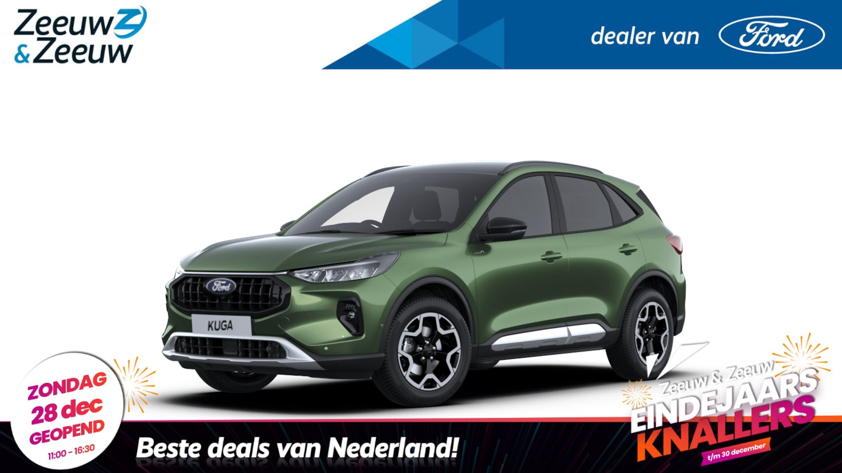Ford Kuga - 2.5 PHEV Active X | Nieuw te bestellen | Prijs inclusief 4000 euro Ford Voordeel | Financi - AutoWereld.nl