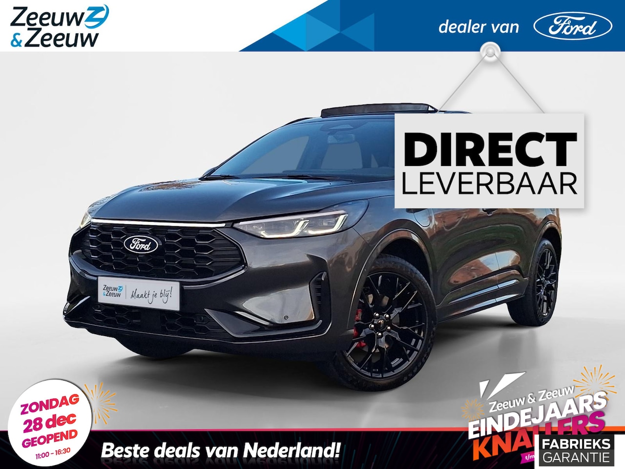 Ford Kuga - 2.5 PHEV Sound Edition | Panoramadak | El. Trekhaak | B&O Premium Audio | 360Camera | Adap - AutoWereld.nl