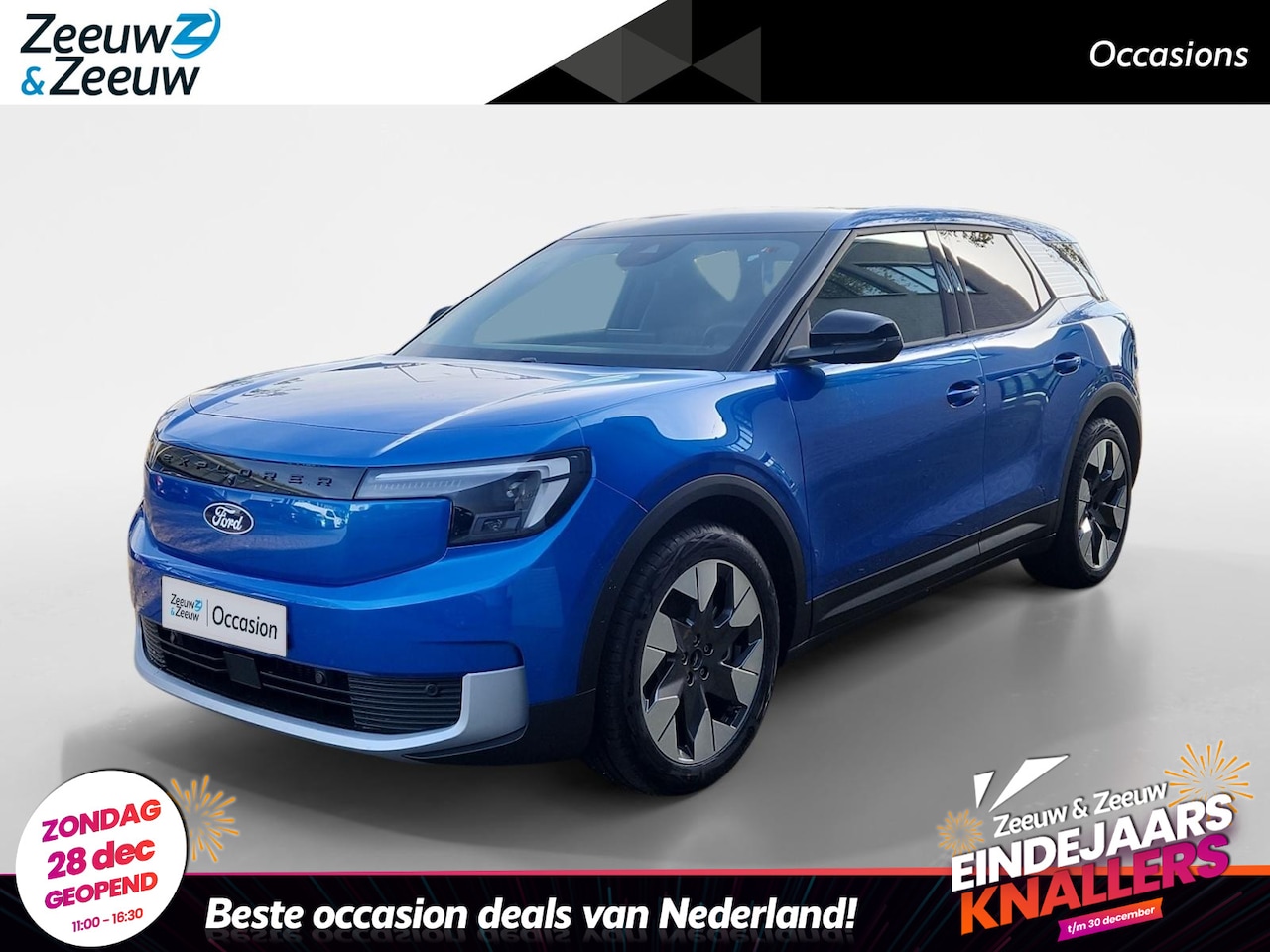 Ford Explorer - Premium Extended Range RWD 77 kWh | Actiekorting €2000,- | Private Lease vanaf €434,- p/m - AutoWereld.nl