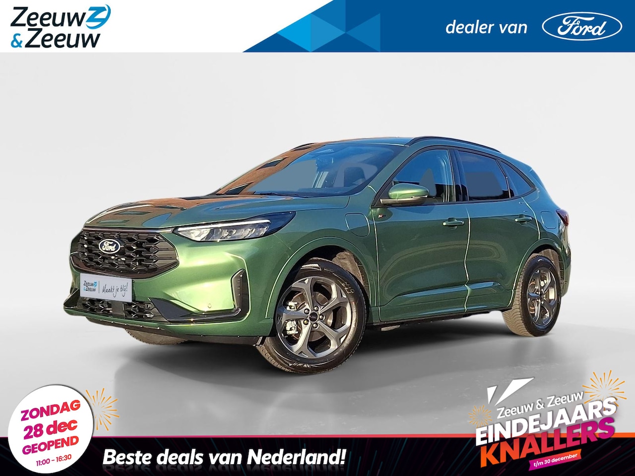 Ford Kuga - 2.5 PHEV ST-Line | Winterpack | El. Trekhaak | Climate Control | 18" Lichtmetaal | Camera - AutoWereld.nl