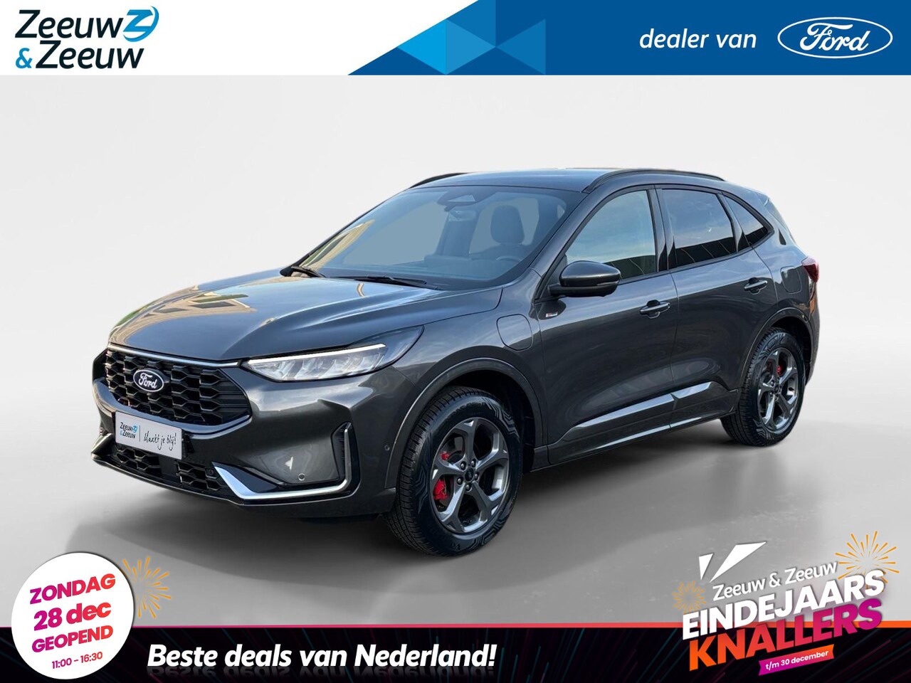 Ford Kuga - 2.5 PHEV ST-Line X | Te bestellen | Actiekorting €4000,- | Private Lease Vanaf €544 p/m | - AutoWereld.nl