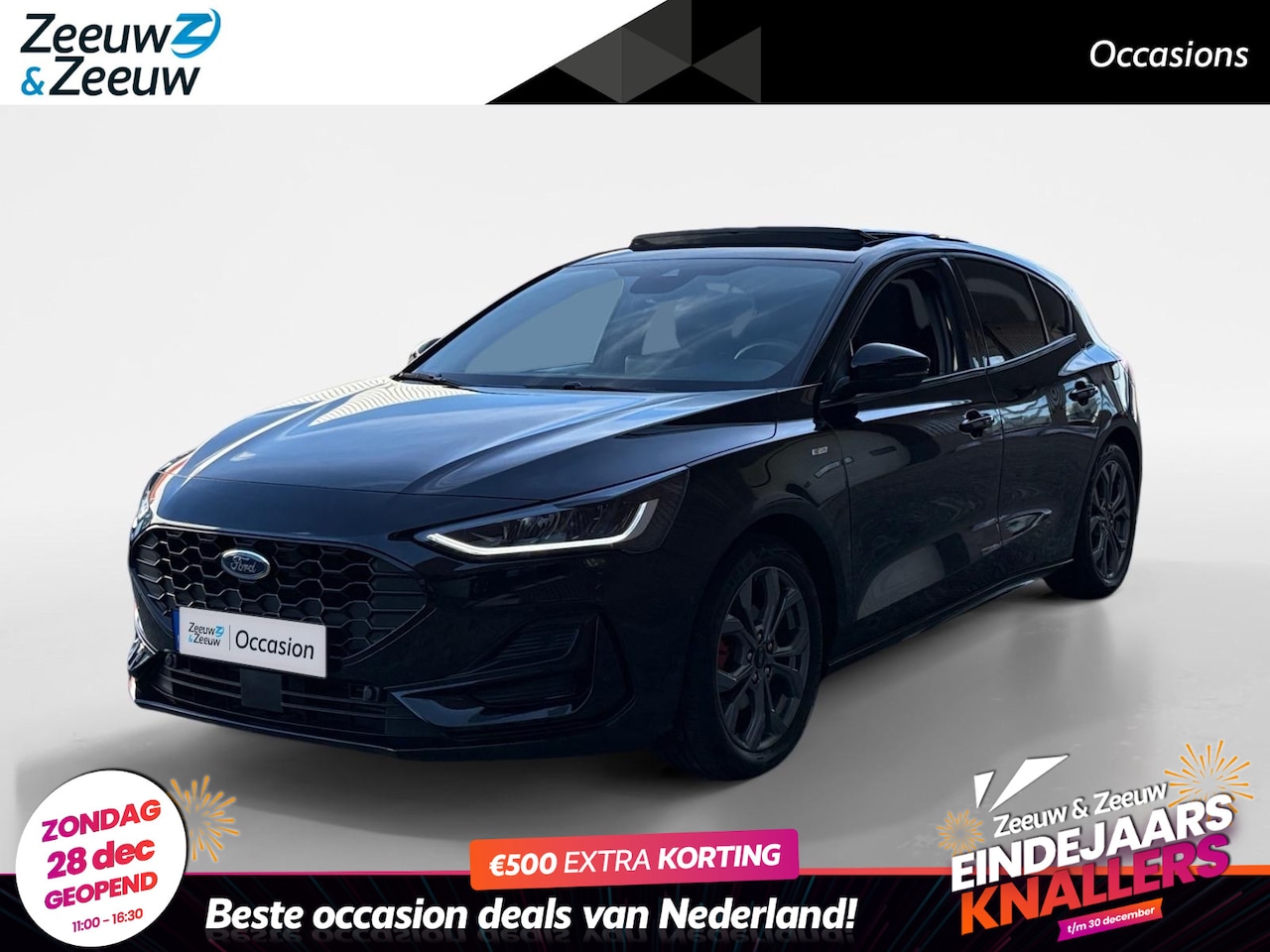 Ford Focus - 1.0 EcoBoost Hybrid ST Line Style | Navigatie | Camera | Carplay/Android auto | Climate Co - AutoWereld.nl