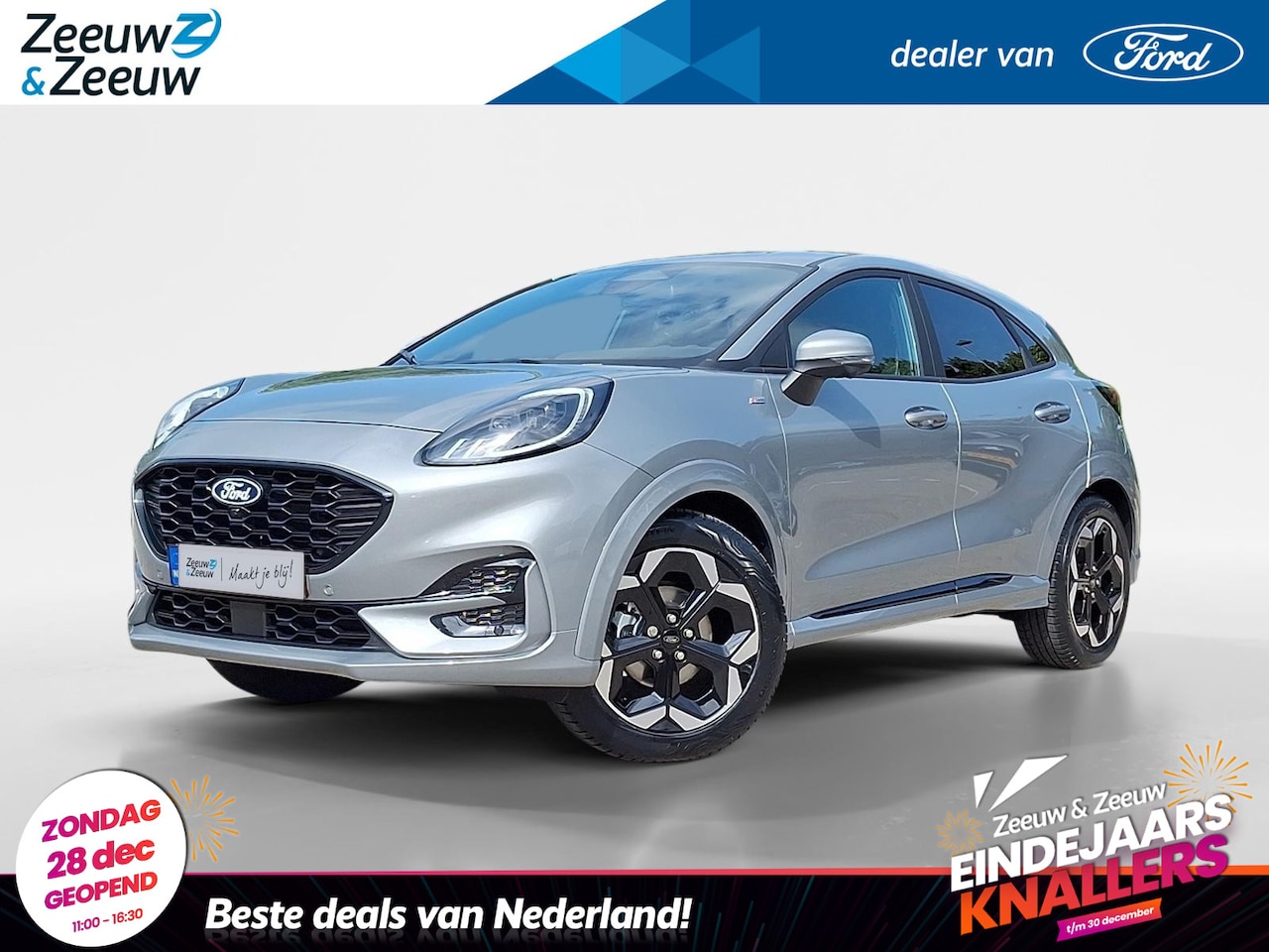 Ford Puma - 1.0 EcoBoost Hybrid ST-Line X | Winterpack | Driver assistancepack | Matrix Led | Afneemba - AutoWereld.nl