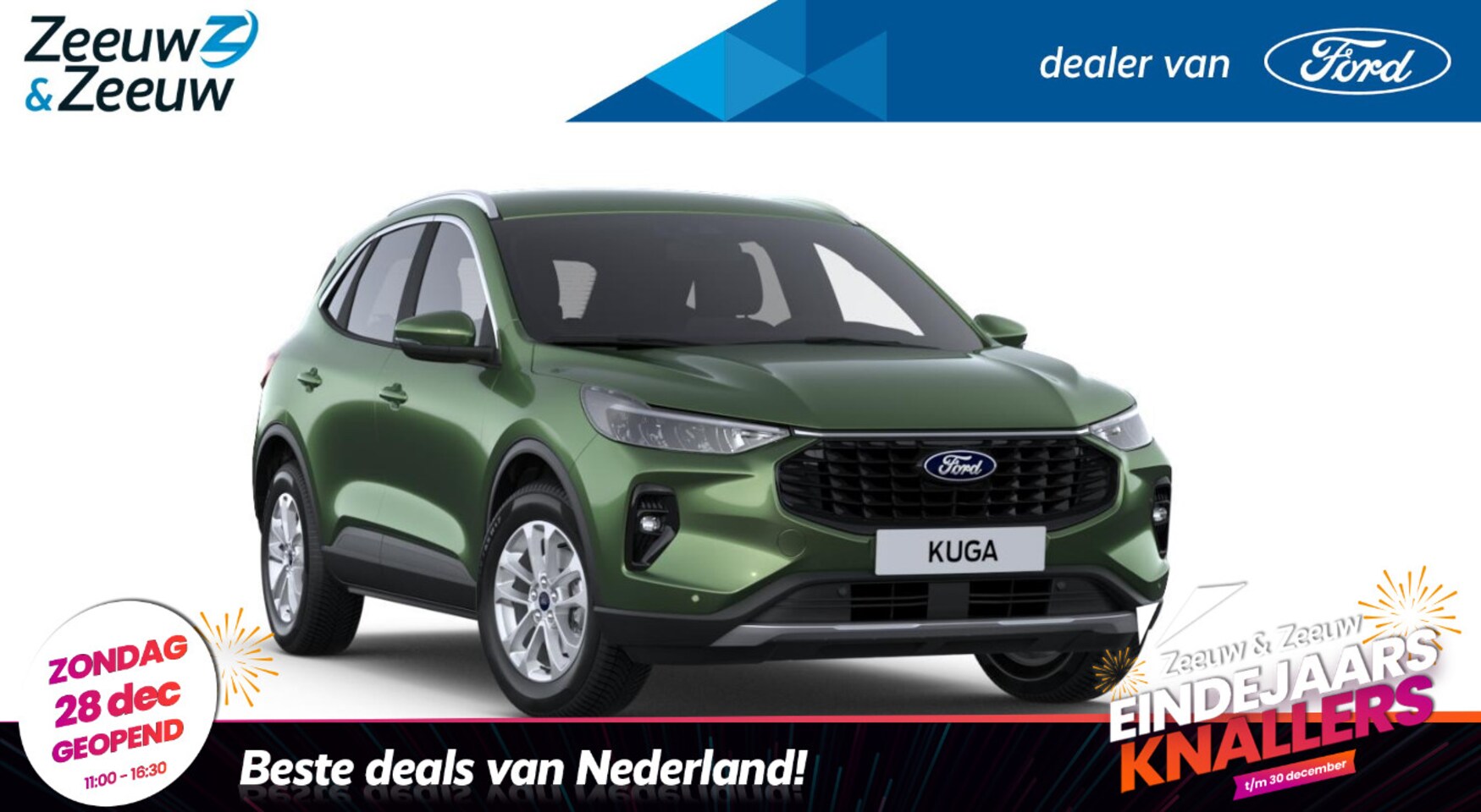Ford Kuga - 2.5 PHEV Titanium | €4.000,- Ford voordeel | Trekhaak | Camera | 17" Lichtmetaal | Apple C - AutoWereld.nl