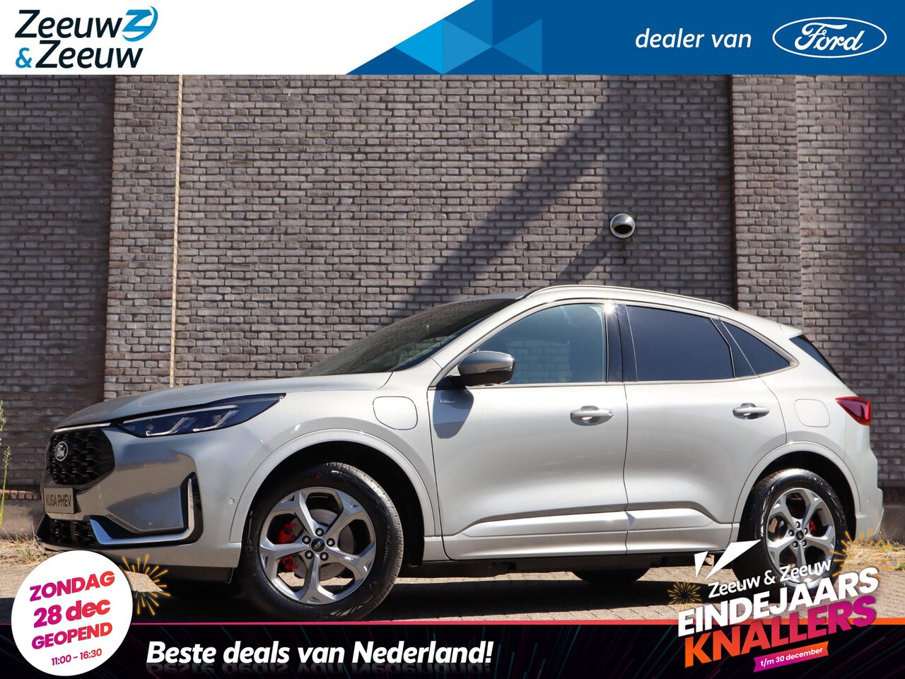 Ford Kuga - 2.5 PHEV ST-Line X | Winter Pack | Matrix Ledkoplampen | 360Camera | Led verlichting | Ada - AutoWereld.nl