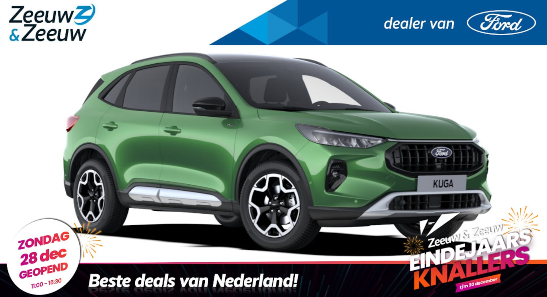 Ford Kuga - 2.5 PHEV Active X | V.A. Prijs | 18" Lichtmetaal | Draadloze Apple Carplay&Android Auto | - AutoWereld.nl