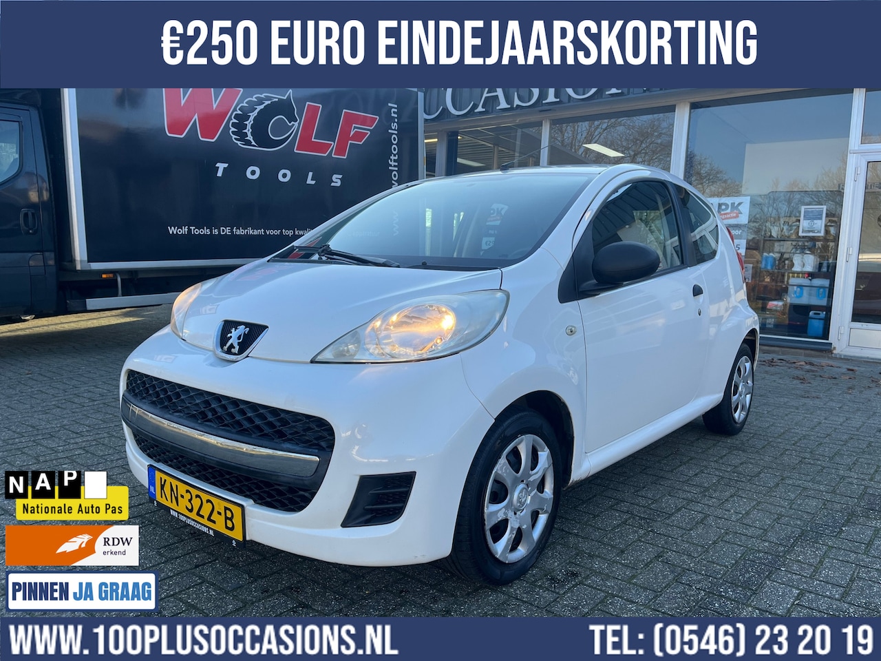 Peugeot 107 - 1.0-12V XR | nwe koppeling | nwe apk | zeer betrouwbaar, zuinig en praktisch - AutoWereld.nl