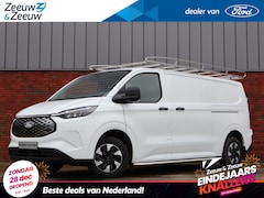 Ford Transit Custom - E-Transit 320 L2H1 Trend 65 kWh | 2x Schuifdeur | Led verlichting | Trekhaak | Imperiaal |