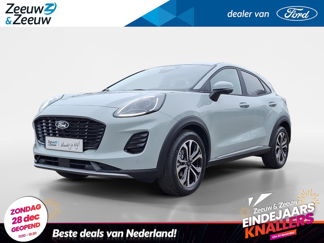 Ford Puma - 1.0 EcoBoost Hybrid Titanium | Nieuw te bestellen | €4000,- korting | Winterpack | Driver - AutoWereld.nl