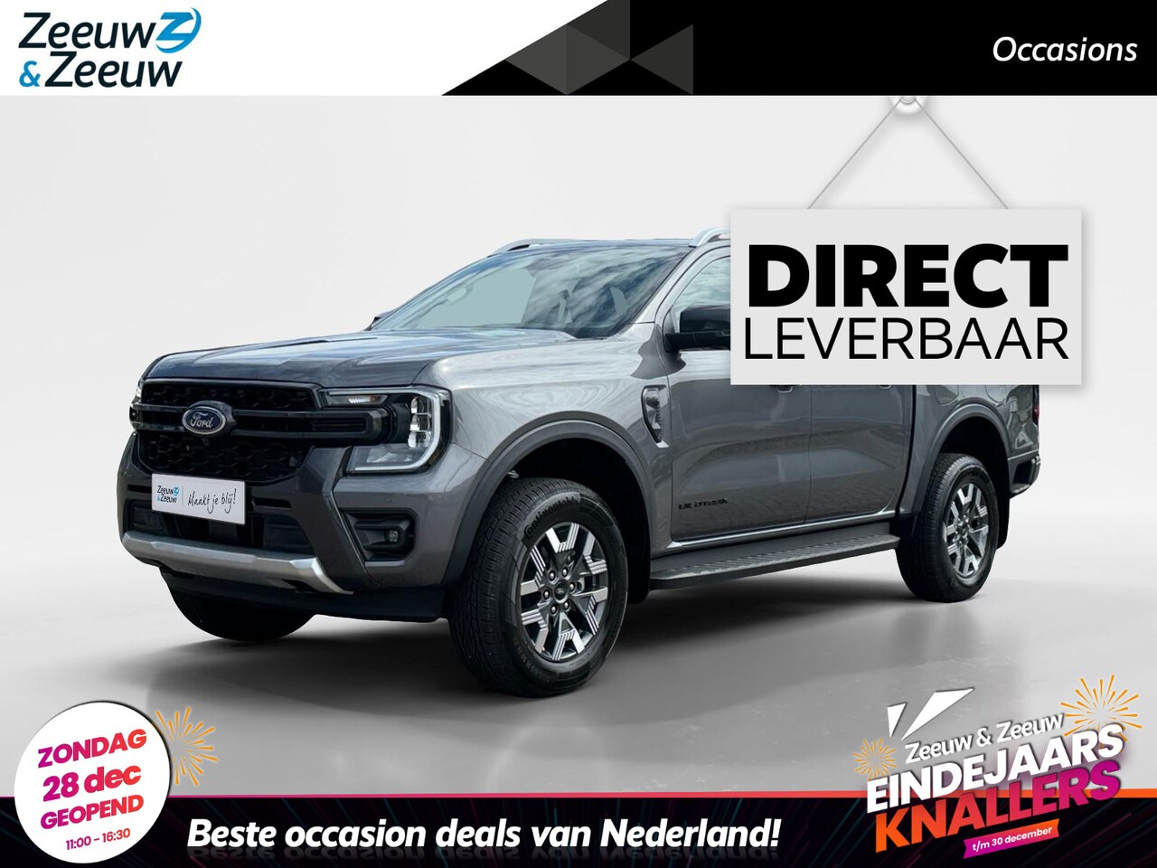 Ford Ranger - Wildtrak Double Cab 2.3 PHEV 205 kW/278 pk | Uit Voorraad Leverbaar | Prijs inclusief BPM - AutoWereld.nl