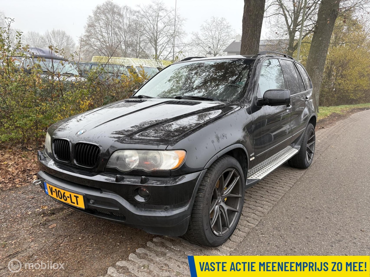 BMW X5 - 4.4 I V8 van uitvoering ! Grijs kenteken - AutoWereld.nl