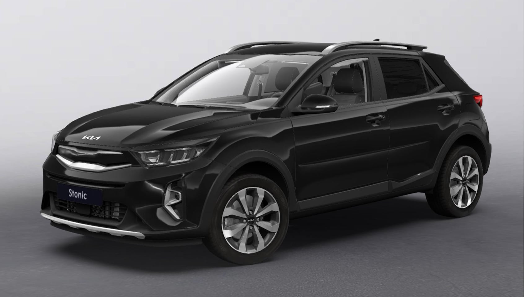 Kia Stonic - 1.0 T-GDi MHEV DynamicPlusLine - Direct uit voorraad leverbaar - AURORA BLACK PEARL - AutoWereld.nl